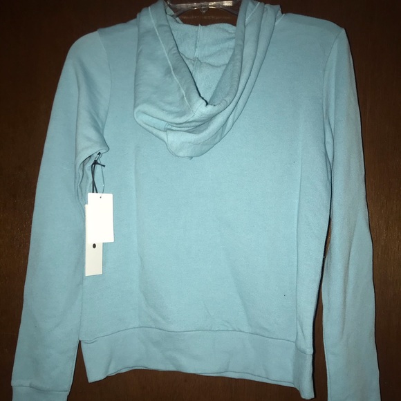 Nordstrom Light Blue Lightweight Hoodie - Picture 2 of 4